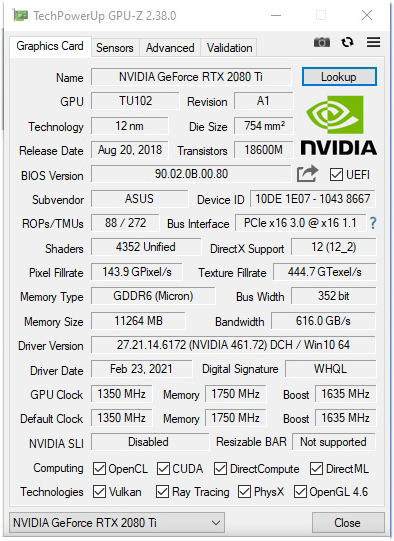 gpuz INTEL CORE i7 11700F PROCESSOR REVIEW