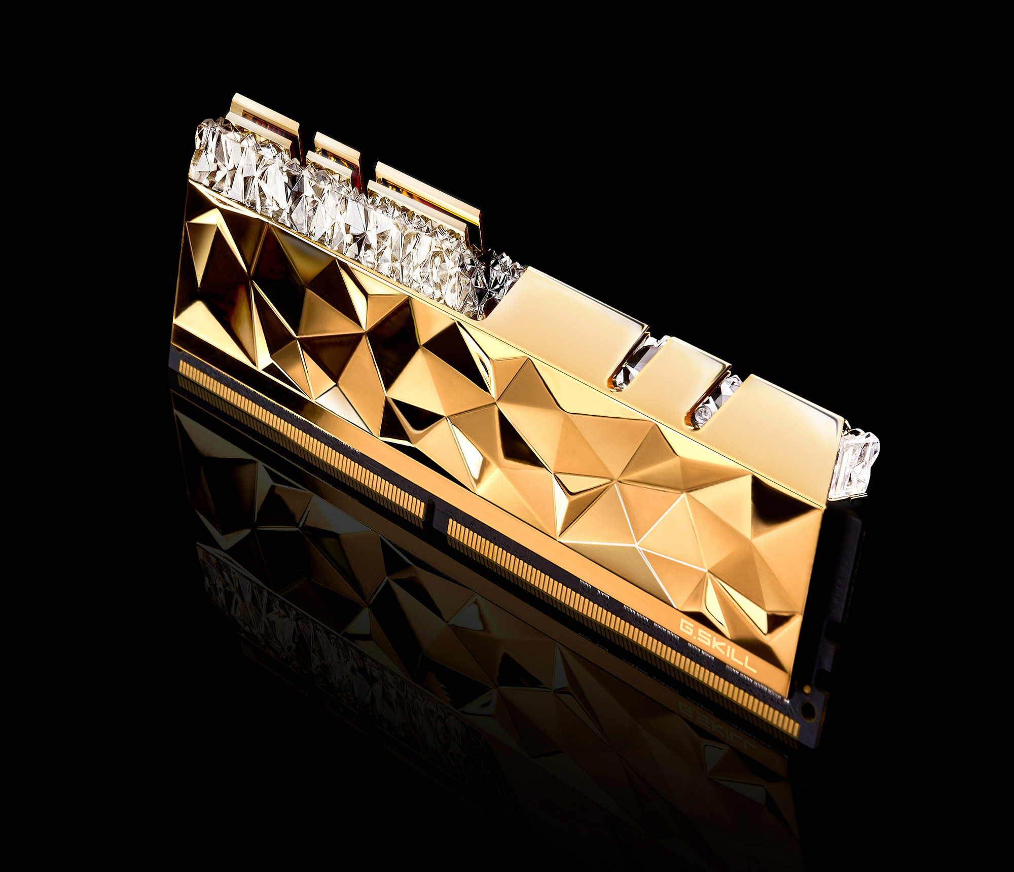 04 trident z royal elite gold G.SKILL เปิดตัวแรม G.SKILL Trident Z Royal Elite ซีรี่ย์รุ่นใหม่ล่าสุดมีทั้งรุ่นบัสแรมตั้งแต่ DDR4 3600 ถึง DDR4 5333Mhz กันเลยทีเดียว