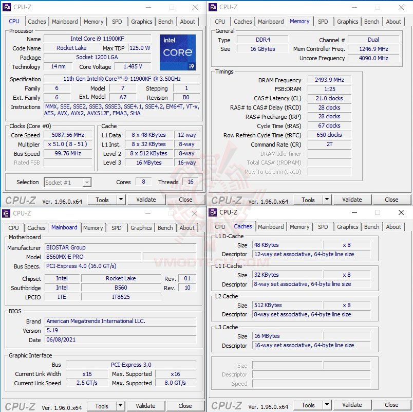 cpuid oc BIOSTAR B560MX E PRO REVIEW