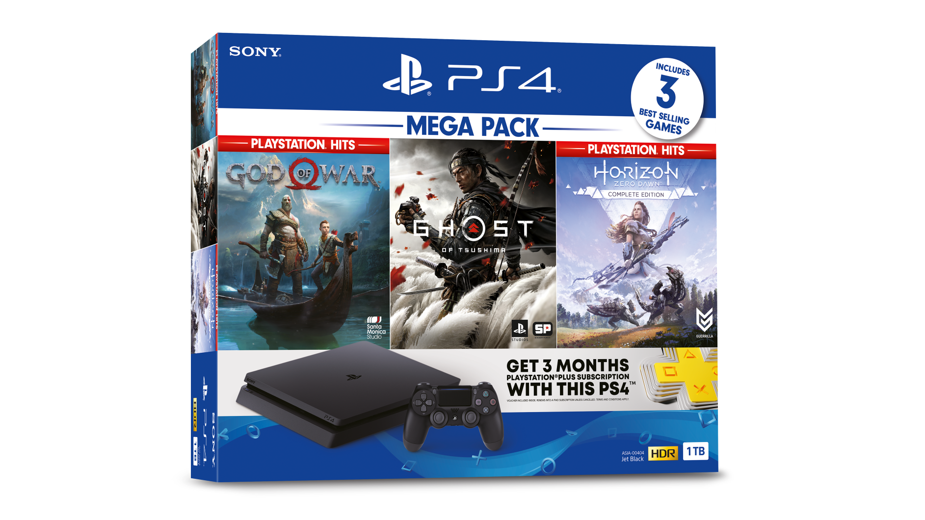 ps4 megapack july2021 PlayStation เสนอชุดเครื่องเกมคอนโซล PlayStation 4 ใหม่ PlayStation®4 MEGA PACK” มาพร้อมเกมที่มียอดขายสูงสุด วางจำหน่ายวันพฤหัสบดีที่ 15 กรกฎาคม ศกนี้