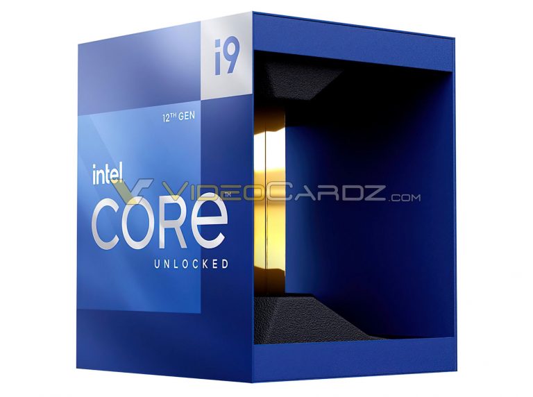 intel core i9 12900k box 2 768x572 หลุดภาพกล่องซีพียู Intel Core i9/i7/i5 K และ KF series อย่างไม่เป็นทางการ 