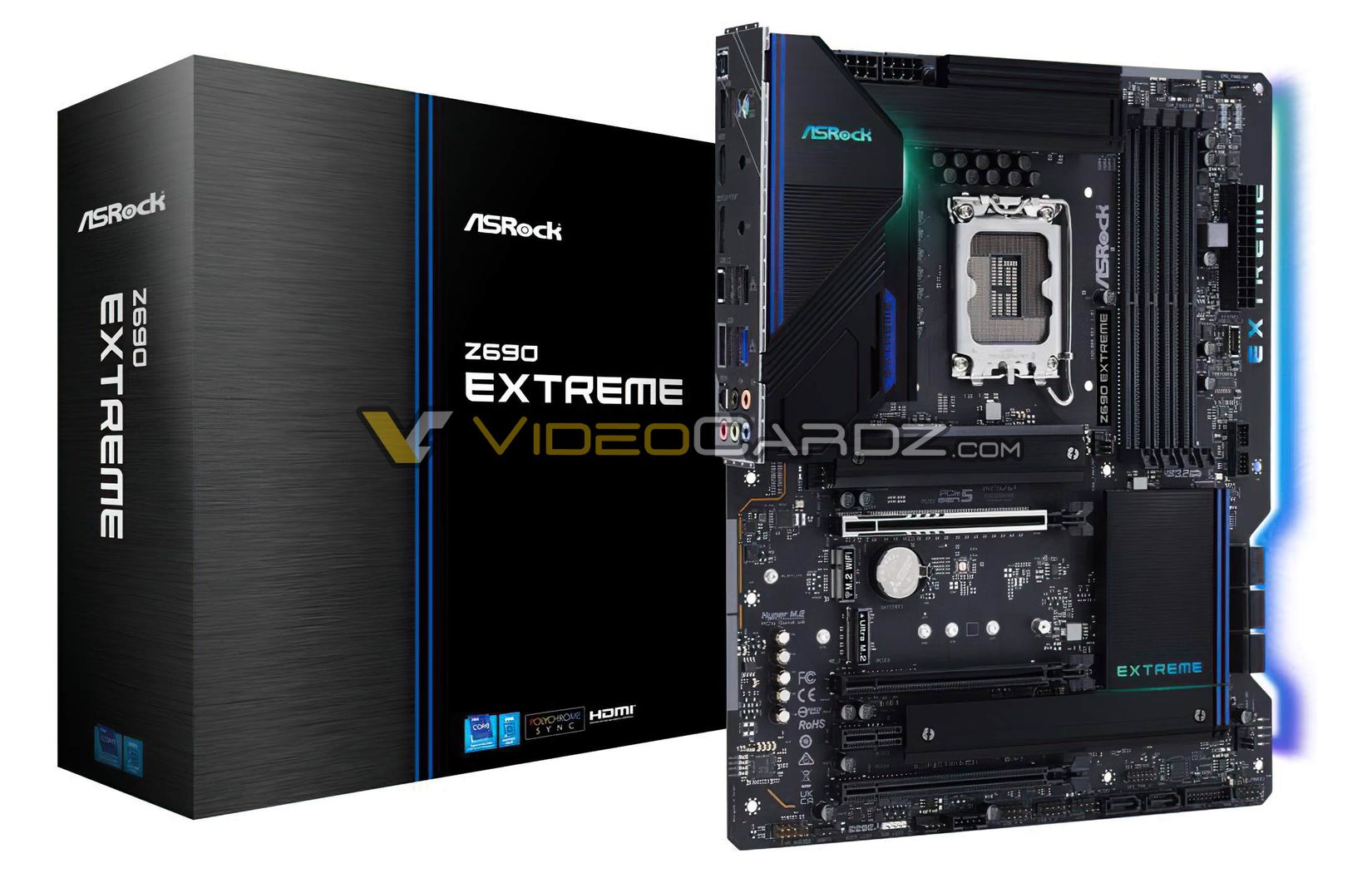 asrock z690 extreme videocardz หลุดภาพเมนบอร์ด ASRock Z690 ในซีรี่ย์ Taichi, Extreme, Steel Legend และ Phantom Gaming รุ่นใหม่ล่าสุดก่อนเปิดตัวอย่างเป็นทางการ 