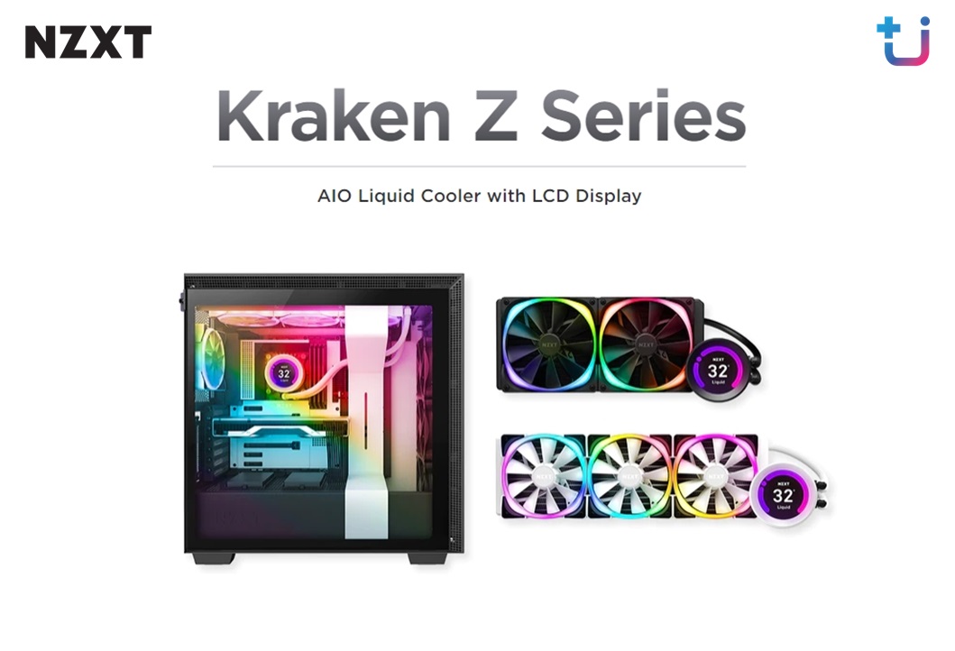 kraken z series 0 NZXT โฉมใหม่ “Make a Splash” บ่งบอกความเป็นตัวคุณด้วยสีใหม่ และสินค้ารุ่นใหม่ล่าสุด 