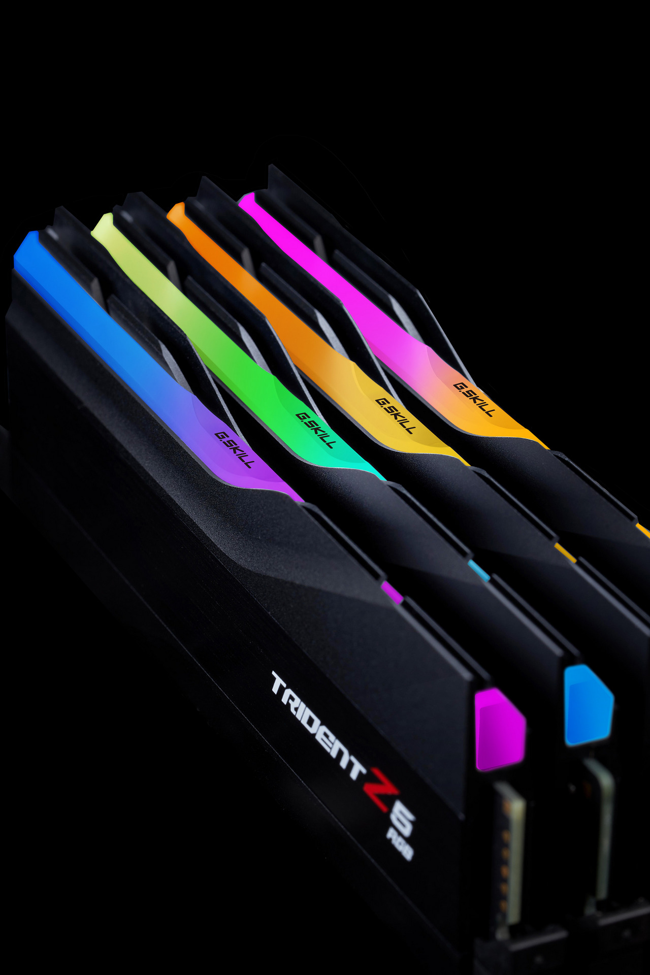 02 gskill trident z5 rgb black x4 G.SKILL เปิดตัวแรม Trident Z5 DDR5 6600 CL36 ที่แรงที่สุดในโลก