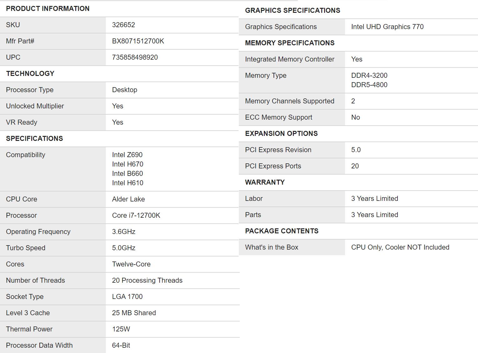 intel core i7 12700k specs เผยราคา Intel Core i9 12900K วางจำหน่ายอยู่ที่ 669.99 USD หรือประมาณ 22,XXXบาทไทยโดยทาง MicroCenter