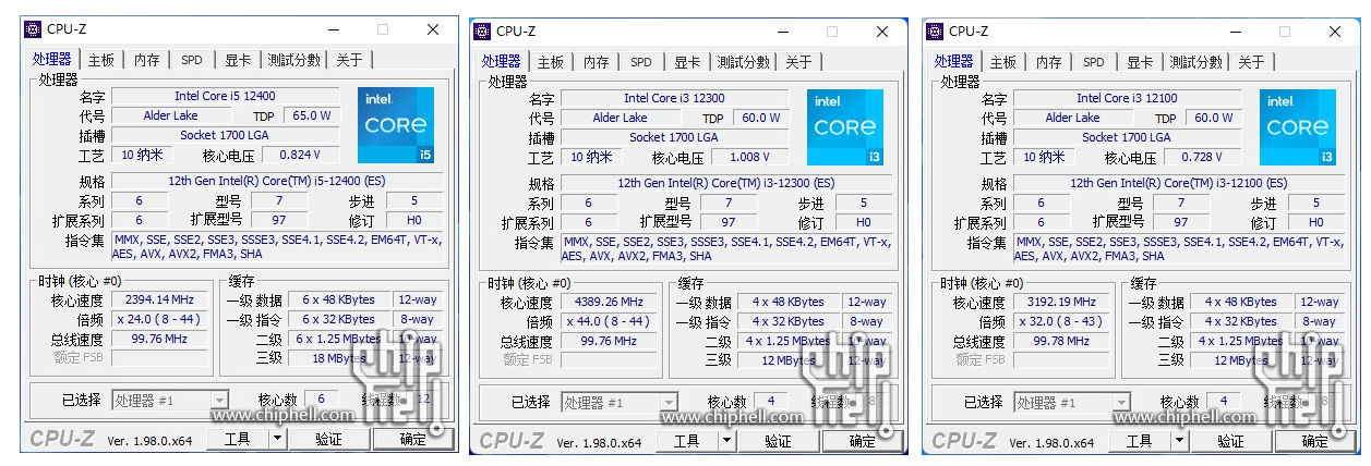 12400 12300 12100 cpuz หลุดผลทดสอบ Intel Core i3 12100/12300 และ i5 12400 รุ่น Non K ตัวประหยัดก่อนเปิดตัวอย่างเป็นทางการ