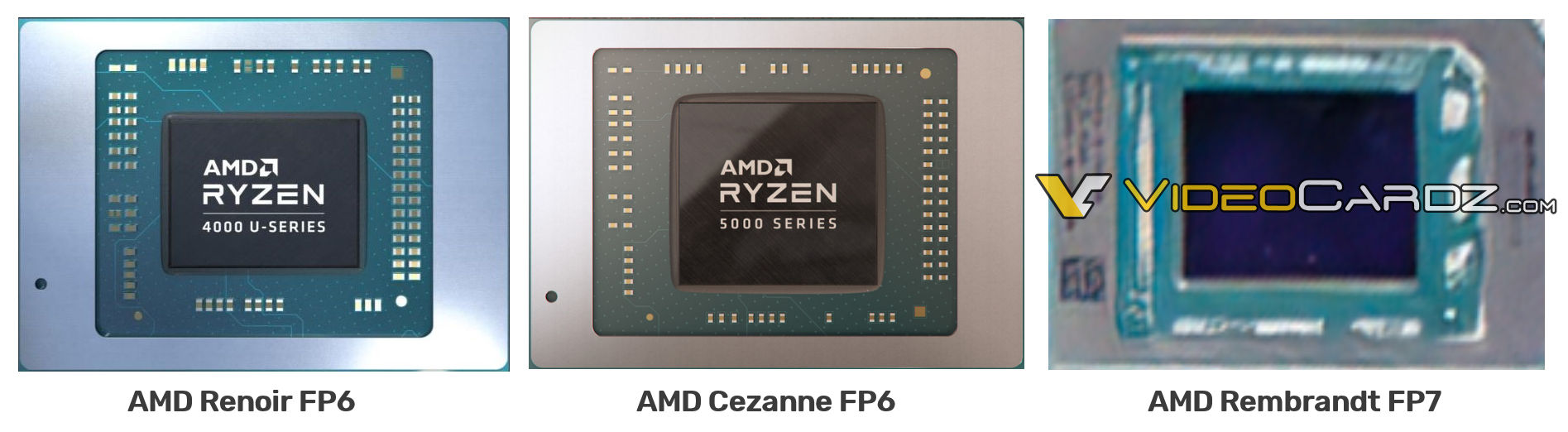 amd renoir cezanne rembrandt apus หลุดภาพซีพียู AMD Ryzen 9 6980HX รุ่นใหม่ล่าสุดขนาดสถาปัตย์ 6nm ในรหัส Rembrandt เตรียมเปิดตัวในเร็วๆ นี้