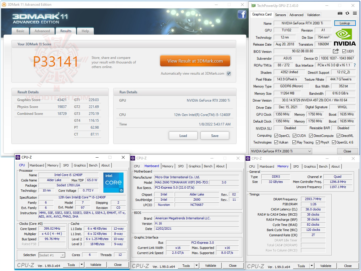 Core i5 10400F CINEBENCH R20 And CPUZ BENCH  AIDA64 Extreme Cache & Memory  Benchmark 