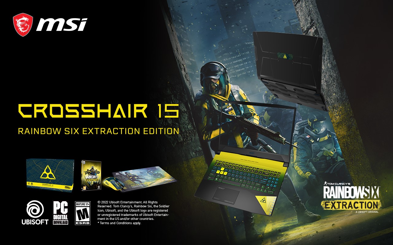 crosshair MSI เปิดตัวโน้ตบุ๊กเกมมิ่งและโน้ตบุ๊กสำหรับครีเอเตอร์รุ่นใหม่ ณ งาน CES 2022