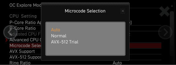 2022 02 03 0 39 50 MSI รองรับชุดคำสั่ง AVX 512 บางส่วนอีกครั้งในเมนบอร์ด MEG Z690 Unify X สำหรับซีพียู Intel Alder Lake S รุ่นใหม่