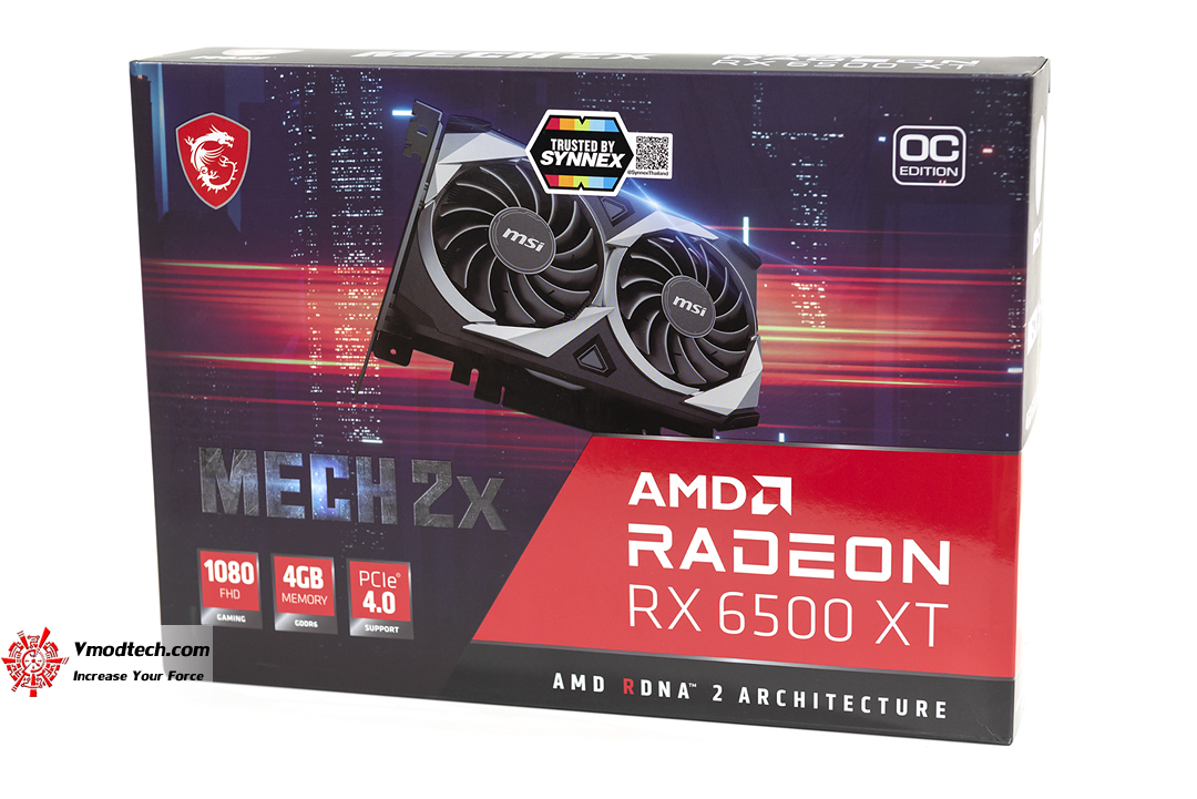 tpp 0384 MSI Radeon RX 6500 XT MECH 2X 4G OC Review