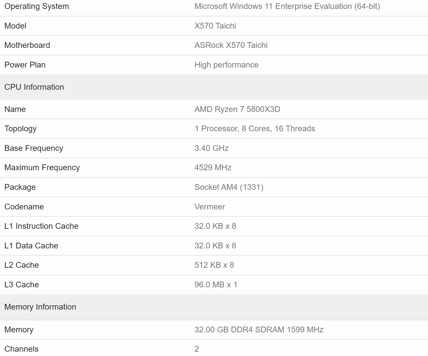 amd ryzen 7 5800x3d specs หลุดผลทดสอบ AMD Ryzen 7 5800X3D รุ่นใหม่ล่าสุดประสิทธิภาพช้ากว่า 5800X รุ่นเดิมใน Single Core และเร็วขึ้น 9% ในการทดสอบ Multi Core 