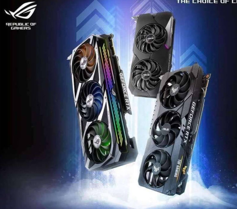 asus rog rtx 30 768x678 ASUS เตรียมลดราคาการ์ดจอมากถึง 25% เริ่มเดือนเมษายนเฉพาะการ์ดจอ GeForce RTX 30 ซีรี่ย์ในฝั่งประเทศสหรัฐอเมริกาเท่านั้น!!  