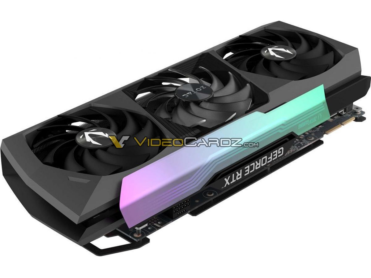 zotac geforce rtx 3090 ti 24gb amp extreme holo 3 หลุดรูปภาพและราคา NVIDIA GeForce RTX 3090 Ti อยู่ที่ 1999USD หรือประมาณ 65,XXXบาท แรงกว่ารุ่นเดิมประมาณ 7% 