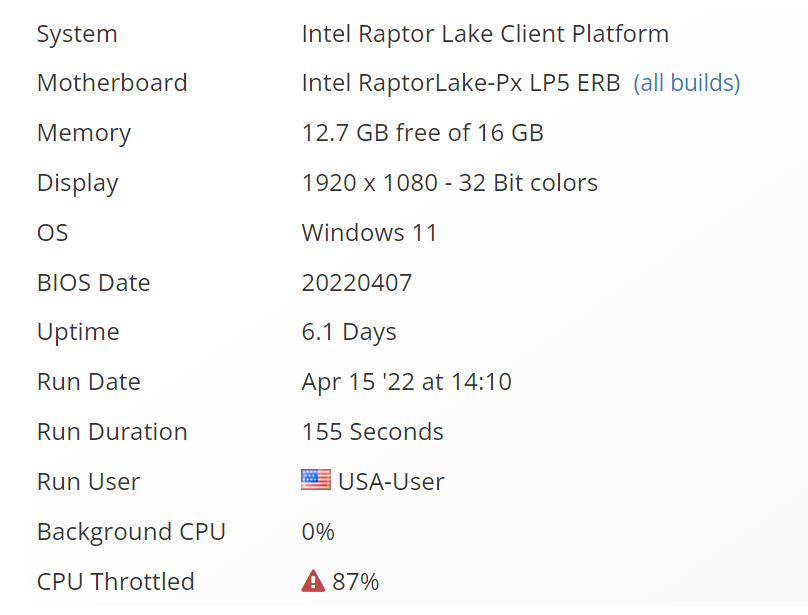 intel raptor lakep หลุดผลทดสอบ Intel Core iX 13XXXH รหัส “Raptor Lake P” รุ่นใหม่ล่าสุดประสิทธิภาพแรงกว่า Core i9 12900HK รุ่นเดิม 