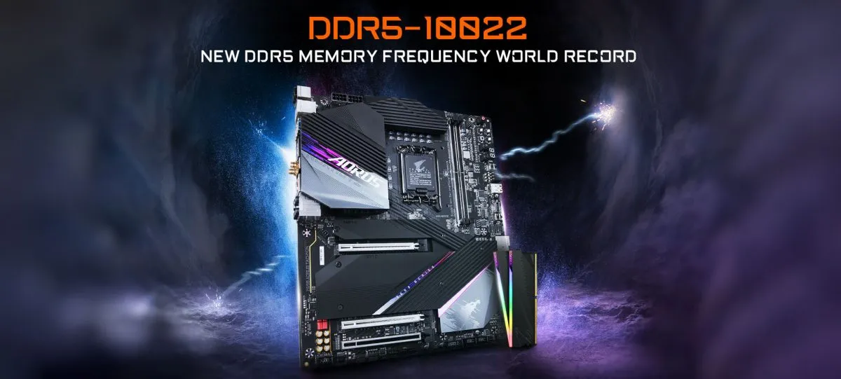  นักโอเวอร์คล๊อกสร้างสถิติโลกใหม่ด้วยการโอเวอร์คล๊อกแรม DDR5 ความเร็ว 10,0022 MT/s 