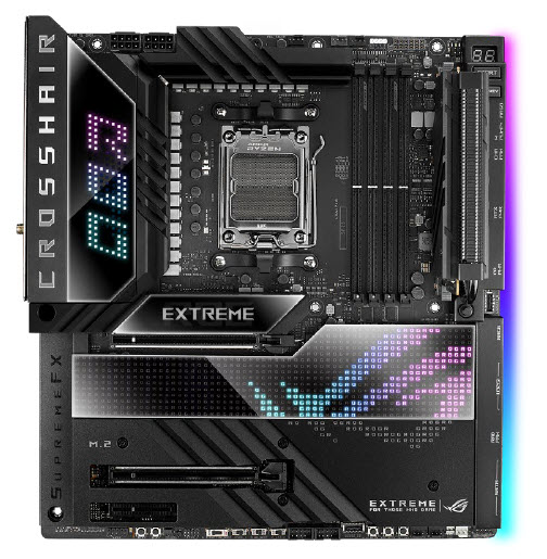 2022 05 26 13 34 59 ASUS Republic of Gamers เปิดตัวเมนบอร์ด ROG Crosshair X670E Extreme มาเธอร์บอร์ดระดับเรือธงสำหรับแพลตฟอร์ม AMD AM5 รุ่นใหม่ มีสล็อต PCI Express 5.0 แบบคู่, การจ่ายพลังงานที่แข็งแกร่ง, รองรับ DDR5, USB4, ASUS Q Design และอื่น ๆ