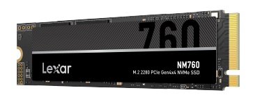 nm760 2 LEXAR เปิดตัว NM760 M.2 2280 PCIe Gen4x4 NVMe SSD รุ่นใหม่