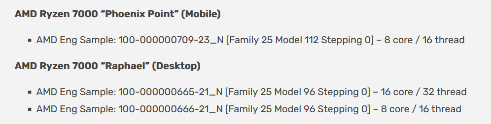 2022 06 16 22 05 16 หลุดข้อมูลซีพียู AMD Ryzen 7000 สถาปัตย์ ZEN4 ขนาด 4nm รหัส “Phoenix Point” ที่ใช้งานในแล็ปท็อปรุ่นใหม่ล่าสุด
