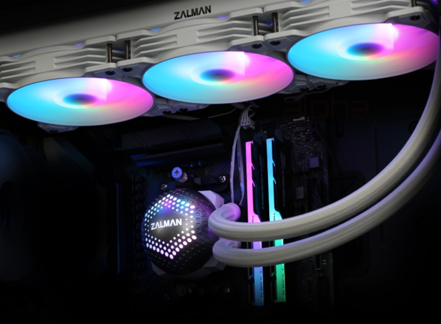 4 Ascenti เปิดตัว ZALMAN Alpha 36 Black / White ชุดน้ำ 3 ตอน ปั๊มสเฟียร์ เย็นจริง สุดคุ้ม !!