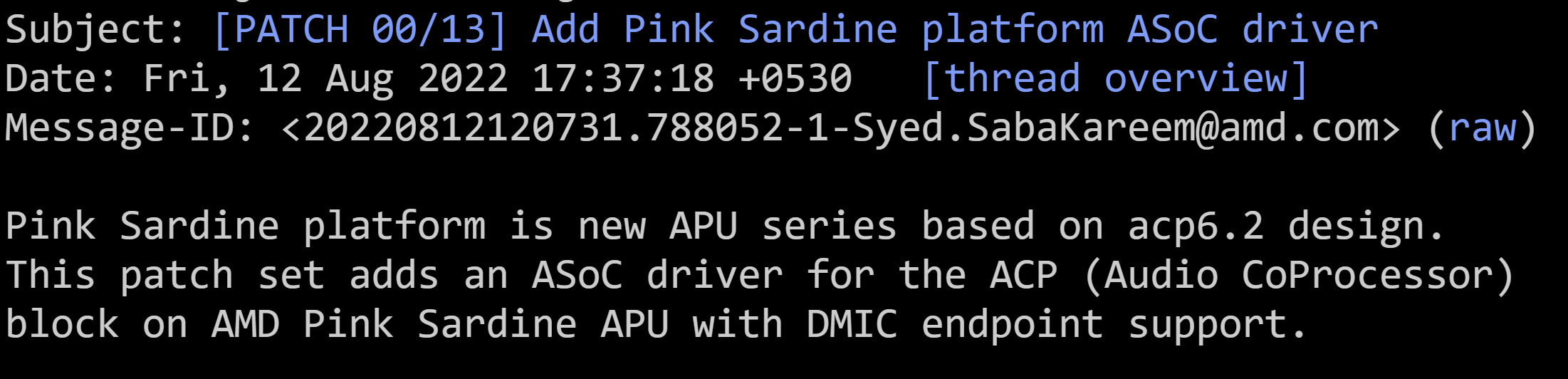 pink sardine ลือ!! พบรหัสการ์ดจอ RYZEN/RADEON 7000 RDNA3 ชิป Navi 3X รหัสใหม่ได้แก่ “Plum Bonito”, “Wheat Nas”, “Hotpink Bonefish” และ “Pink Sardine” 