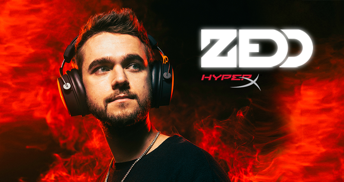 1120x592 1 pr includes logos HyperX ประกาศแต่งตั้ง DJ Zedd เป็นแบรนด์แอมบาสเดอร์ระดับโลก