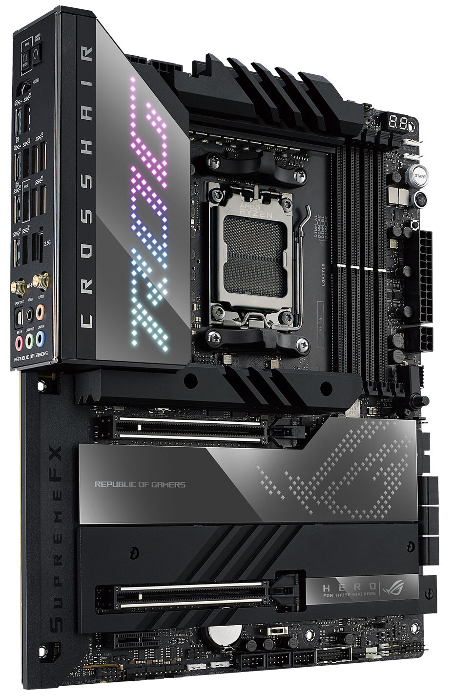 hero เอซุสเปิดตัวเมนบอร์ด ASUS ROG STRIX X670E E และ ASUS TUF X670E Plus พร้อมใช้งานกับซีพียู AMD RYZEN 7000ซีรี่ย์รุ่นใหม่ล่าสุด