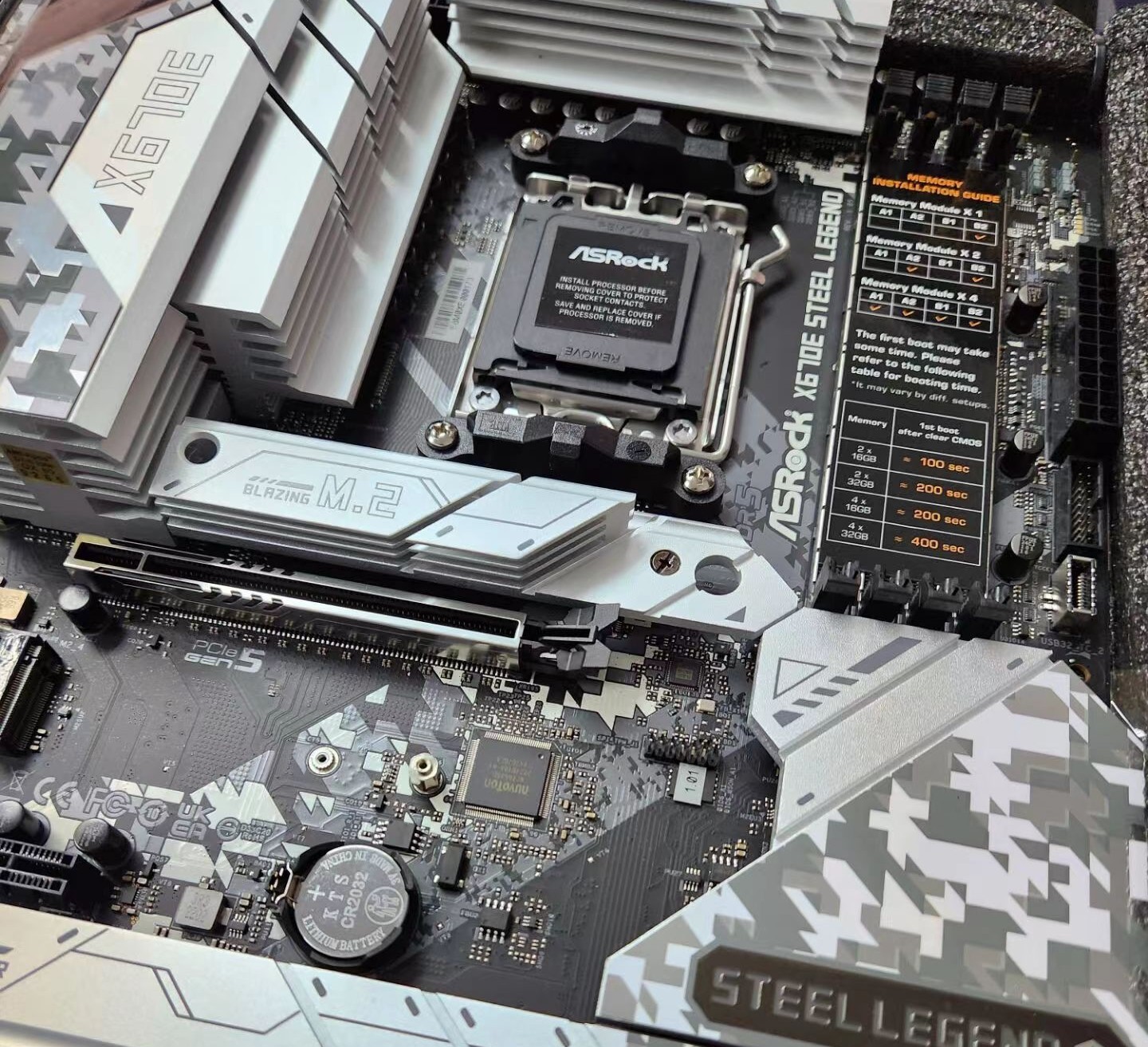 asrock x670 steel เผยเมนบอร์ด ASRock X670E อาจใช้เวลาบูตครั้งแรกนานถึง 6นาที 