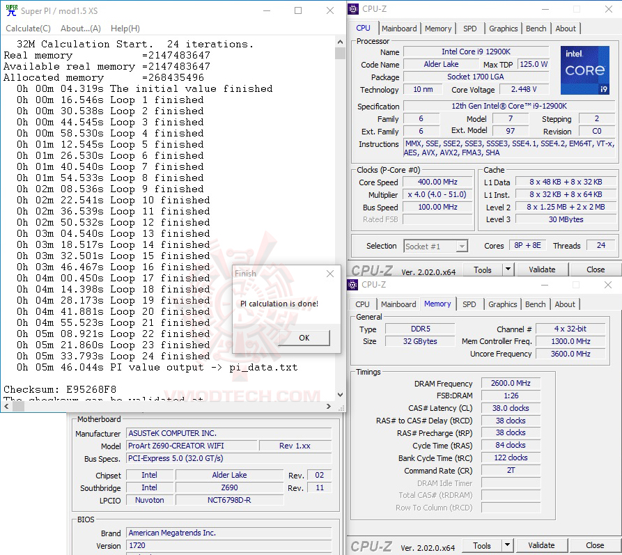 s32 ASUS PROART Z690 CREATOR WIFI REVIEW