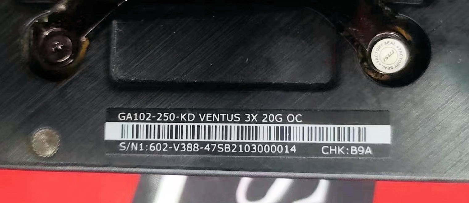 rtx 3080 20gb 3 MSI GeForce RTX 3080 รุ่นแรม 20GB วางจำหน่ายในประเทศจีนในราคาต่ำกว่า 600 USD หรือประมาณ 21,XXXบาท  