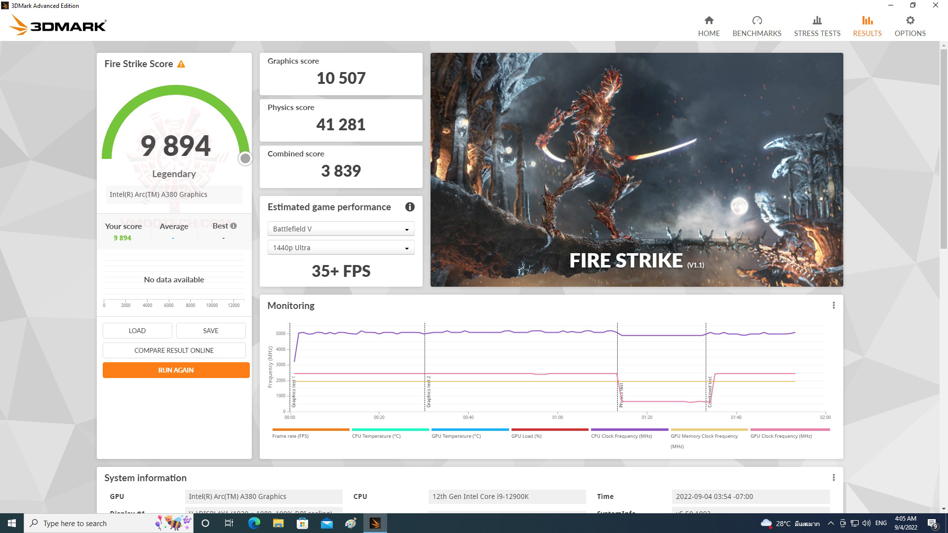 fire Intel Arc A380 Challenger ITX 6GB OC Review