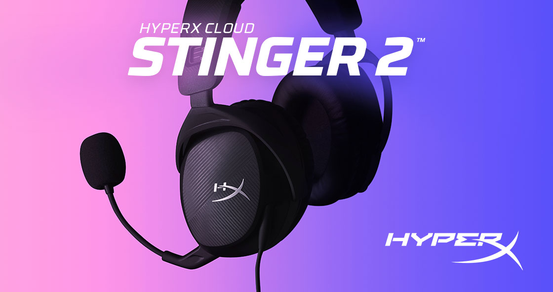 cloud stinger 2 pr logo name HyperX เปิดตัวหูฟังเกมมิ่ง Cloud Stinger 2 รุ่นปรับปรุง Cloud Stinger 2 มาพร้อมเทคโนโลยีระบบเสียงรอบทิศทาง DTS Headphone:X Spatial สำหรับการเล่นเกม