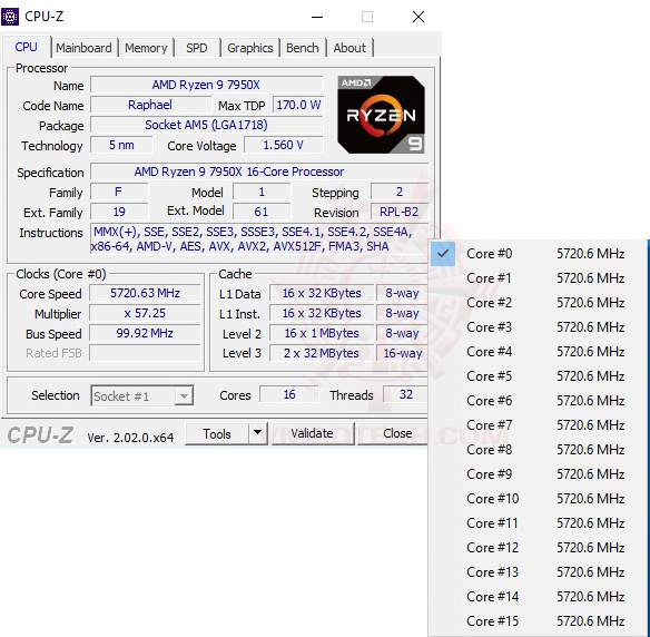 57 all AMD RYZEN 9 7950X PROCESSOR REVIEW