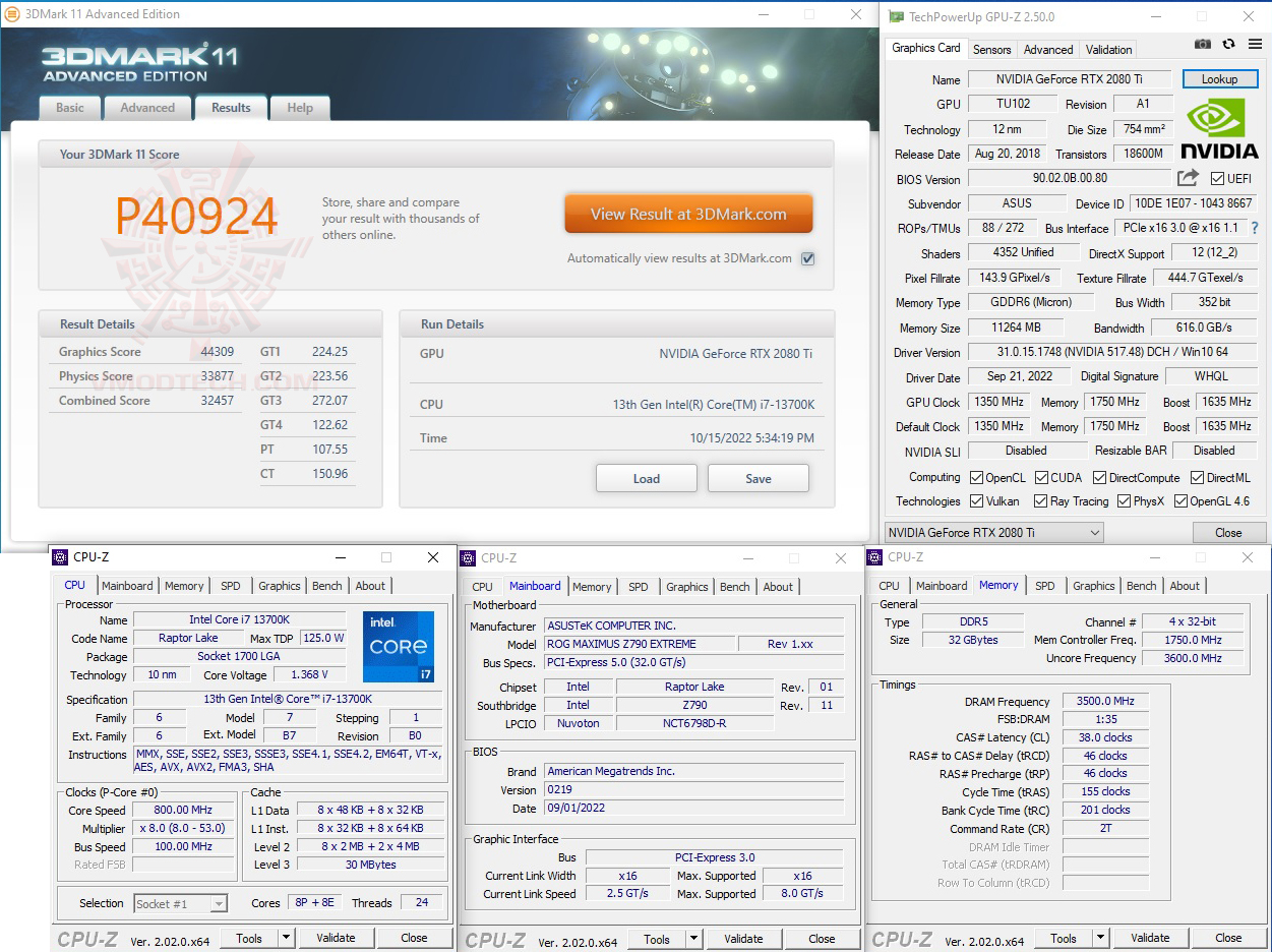 11 oc INTEL CORE i7 13700K PROCESSOR REVIEW