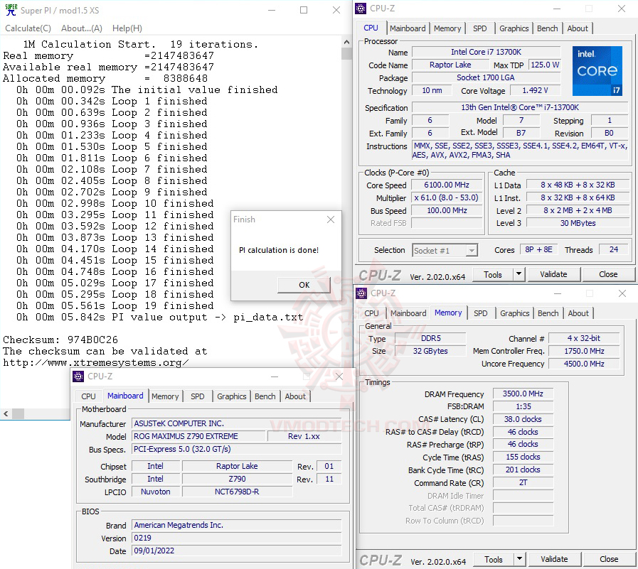 s1 6100mhz INTEL CORE i7 13700K PROCESSOR REVIEW