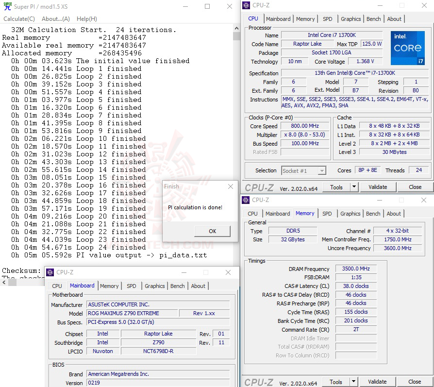 s32 oc INTEL CORE i7 13700K PROCESSOR REVIEW