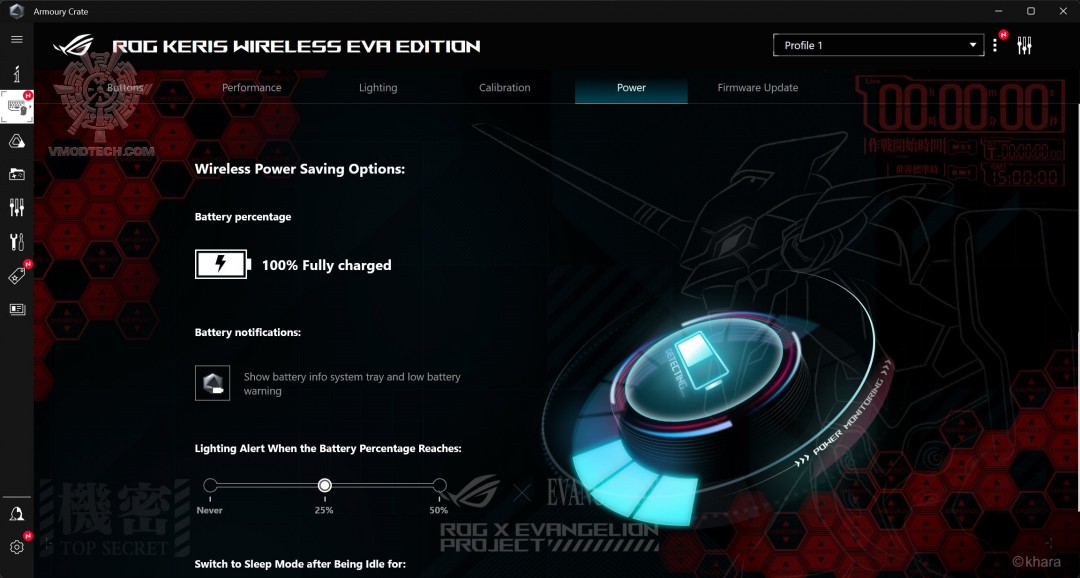 e ASUS ROG KERIS Wireless EVA Edition Review