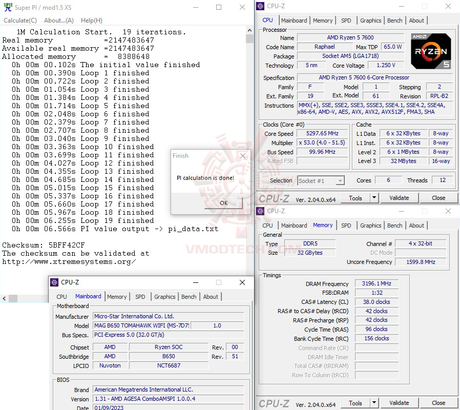 s1 oc AMD RYZEN 5 7600 PROCESSOR REVIEW