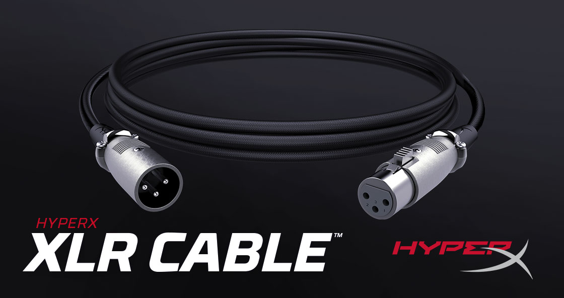 hyperx xlr cable HyperX ขยายไลน์อุปกรณ์เสริมสำหรับเครื่องคอนโซลด้วย Clutch Gladiate Wired Controller for Xbox และ ChargePlay Quad 2 Charging Station พร้อมเปิดตัว XLR Cable และ Shield อุปกรณ์เสริมสำหรับผู้ใช้ QuadCast และ ProCast