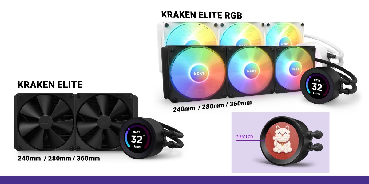 4 Ascenti เปิดตัวอสูรกายในตำนาน NZXT Kraken และ Kraken Elite ที่พร้อมกระชากคอมคุณดำดิ่งสู่ความเย็นใต้มหาสมุทร