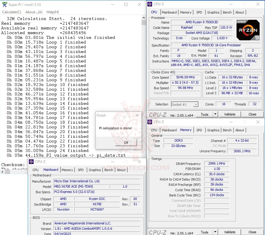 s32 AMD RYZEN 9 7950X3D PROCESSOR REVIEW