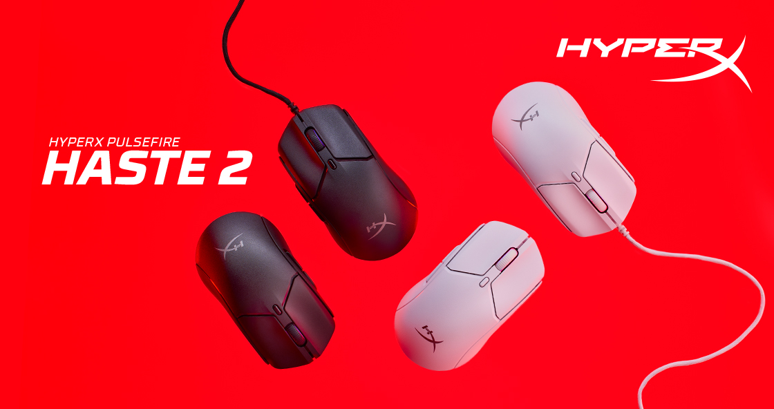 HyperX ส่งเกมมิ่งเมาส์ Pulsefire Haste 2 รุ่นใหม่ ทั้งแบบมีสายและไร้สายลงตลาด