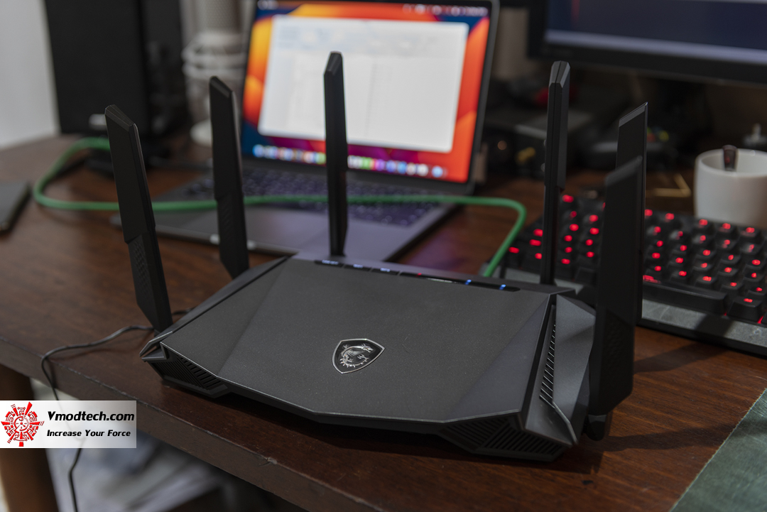 tpp 2419 MSI RadiX AX6600 WiFi 6 Tri Band Gaming Router Review