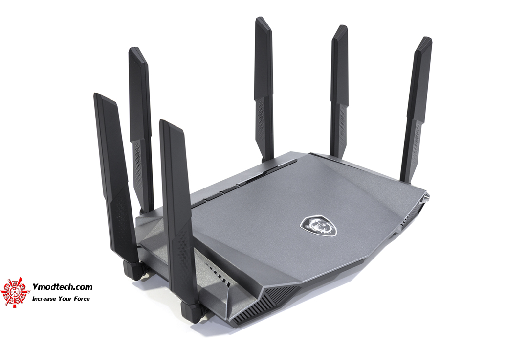 tpp 2441 MSI RadiX AX6600 WiFi 6 Tri Band Gaming Router Review