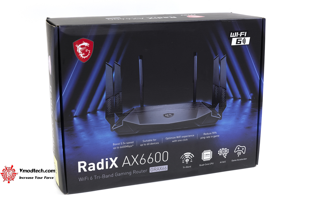 tpp 2446 MSI RadiX AX6600 WiFi 6 Tri Band Gaming Router Review
