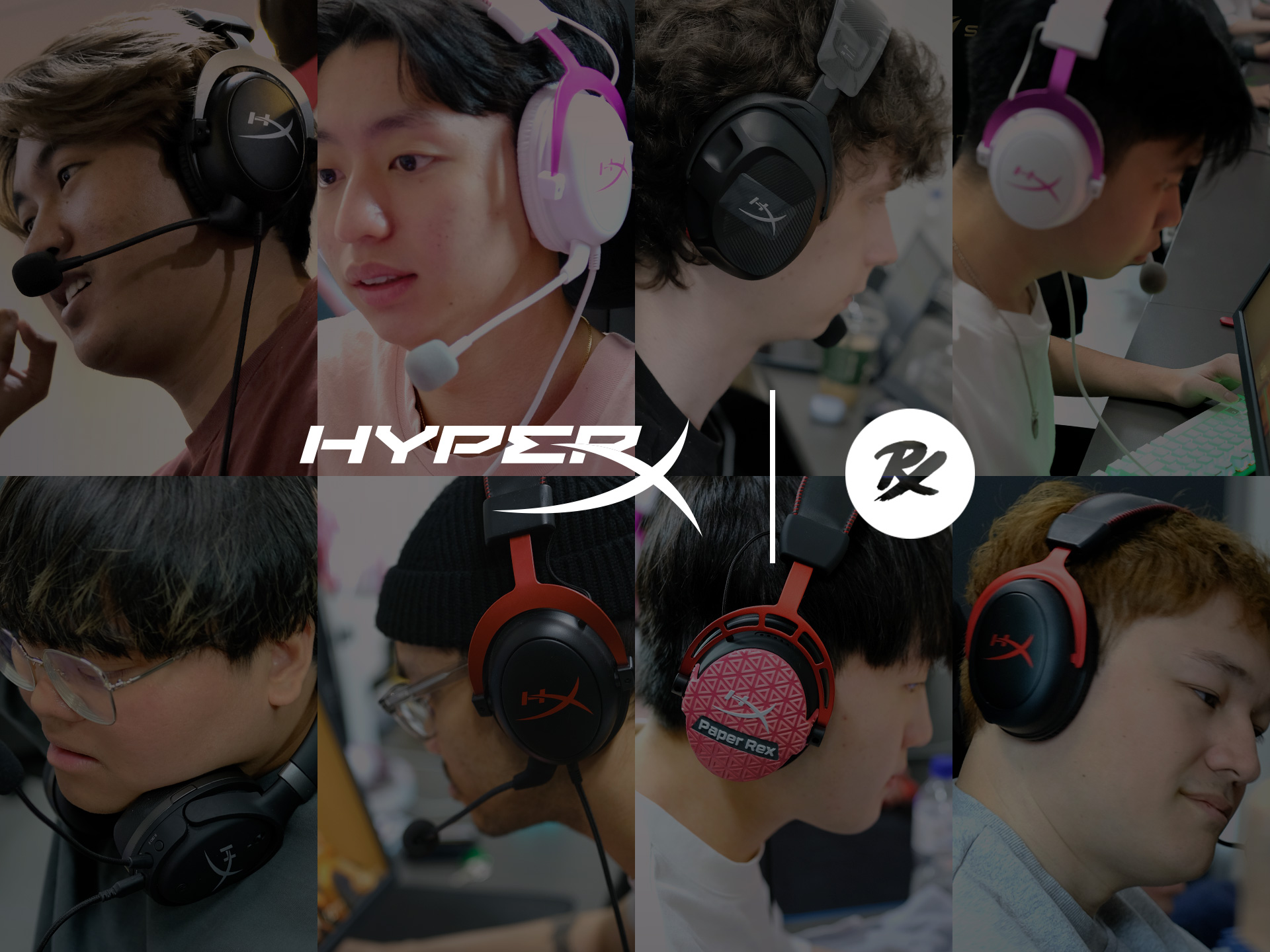 hyperx announce HyperX ขยายความร่วมมือการเป็นผู้สนับสนุนอุปกรณ์เสริมอย่างเป็นทางการให้กับทีม Paper Rex Esports