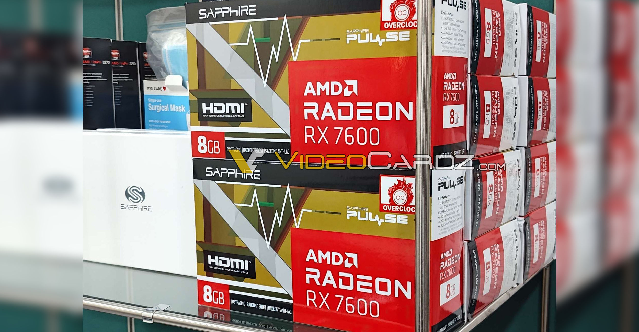 radeon rx 7600 hero หลุดการ์ดจอ AMD Radeon RX 7600 8GB รุ่นใหม่ล่าสุดที่ยังไม่เปิดตัววางจำหน่ายในร้านค้าฝั่งเอเชีย