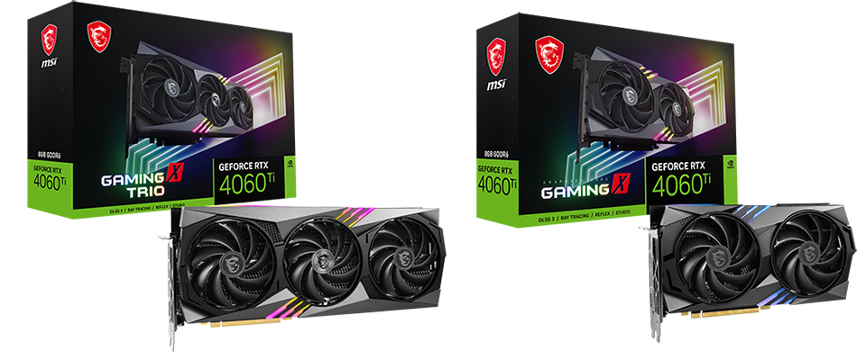 4060ti 20230517 2 MSI เปิดตัวกราฟิกการ์ดตระกูล NVIDIA® GeForce RTX™ 4060 รุ่นใหม่ล่าสุด