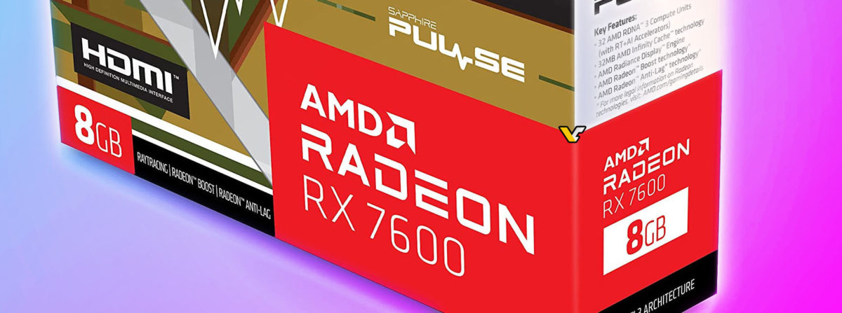 radeon rx7600 hero banner 1200x447 หลุดสเปก AMD Radeon RX 7600 ใช้ชิป Navi 33 XL มาพร้อมคอร์ 2048 Stream Processors และแรม 8GB