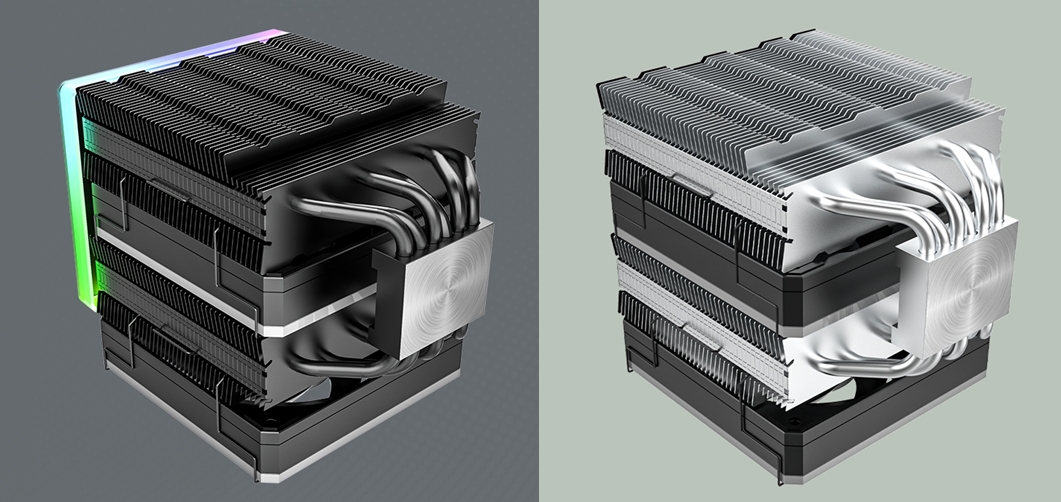 1 Ascenti เปิดตัว MONTECH Metal DT24 Premium และ Metal DT24 Base ชุดระบายความร้อน CPU Cooling แบบ Dual Tower เย็นยะเยือกช่วยดับร้อนก่อนคอมพัง